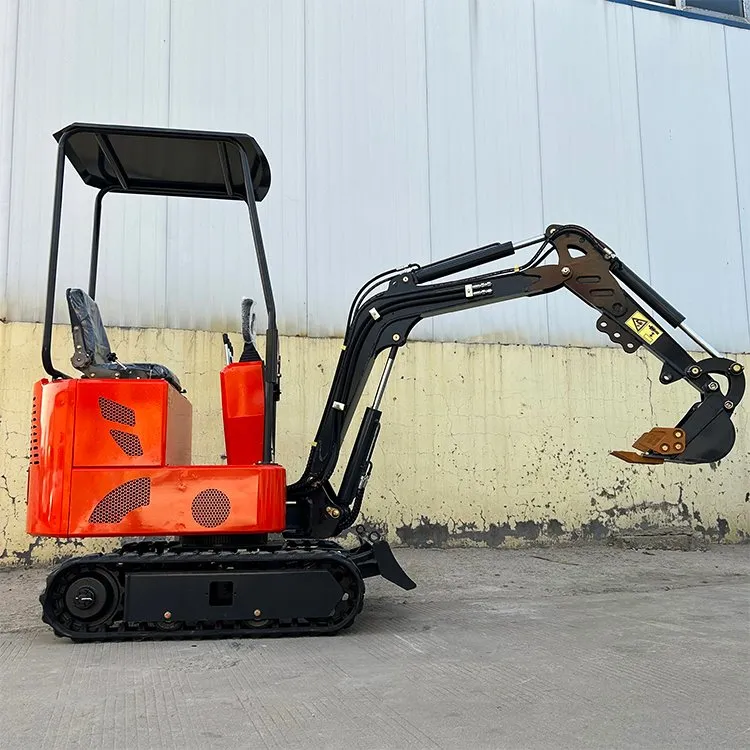 Minirýpadlo na kopanie zeme pre domácnosť