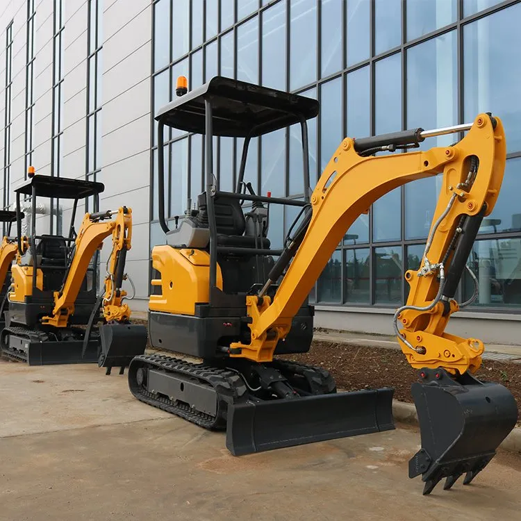 Minibager kopanie priekopy