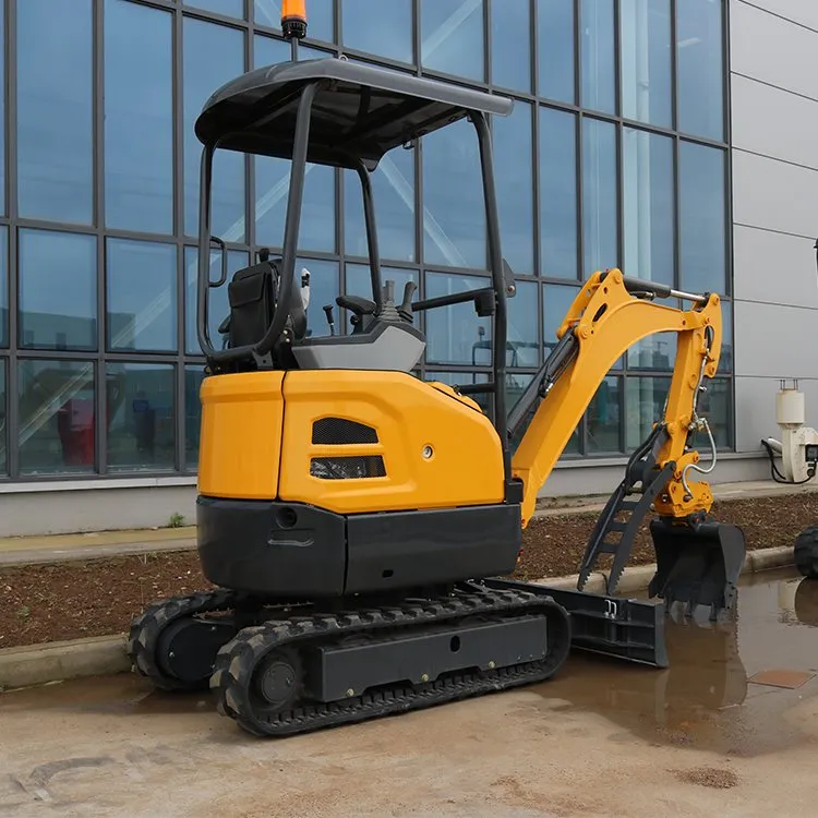 Mini hydraulické rýpadlo