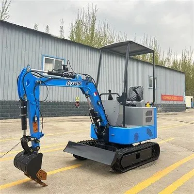 Mini pásové rýpadlo s hmotnosťou 1,5 tony